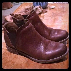 Leather Sofft brand ankle boots